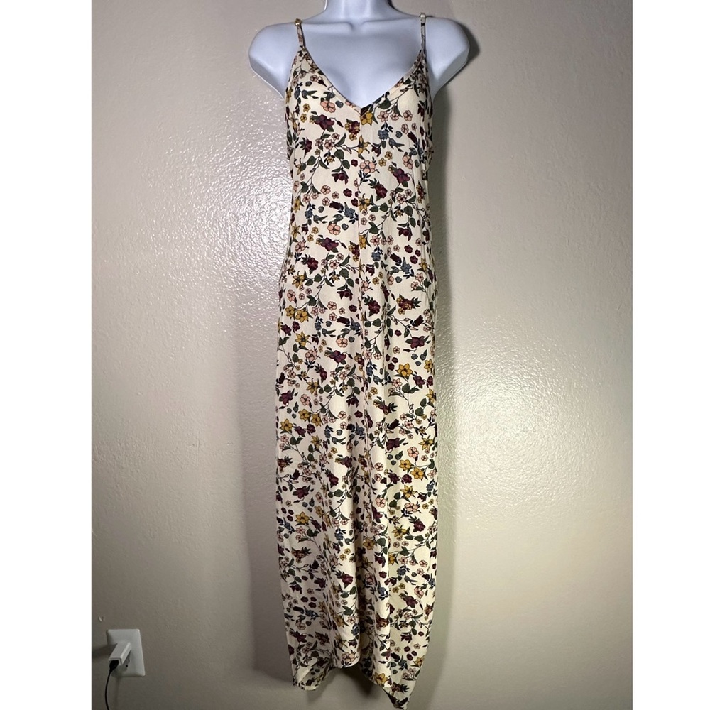 Annabelle Floral Boho Maxi Dress with Pockets